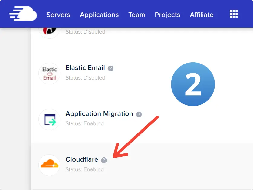 cloudways cdn enable step2