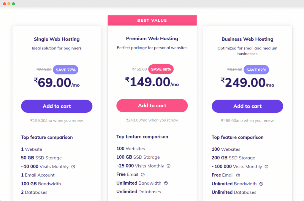 hostinger-Pricing